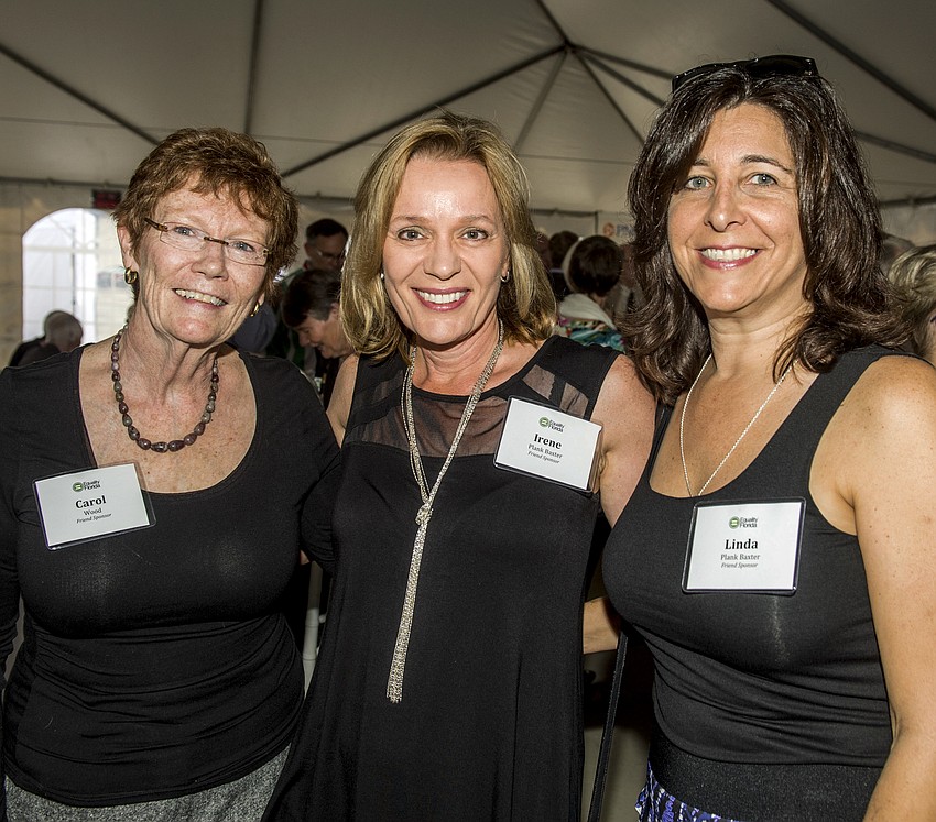 Carol Wood with Irene and Linda Plank Baxter