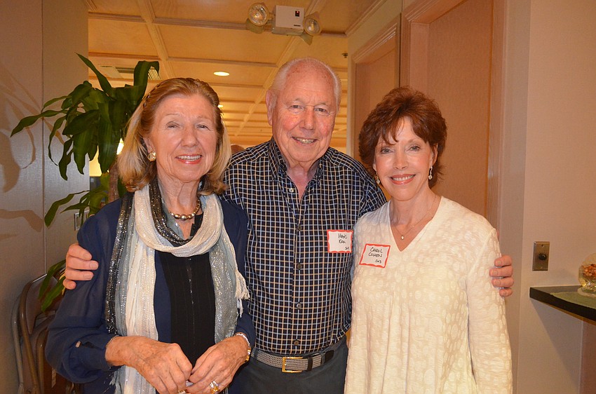 Ingrid and Hans Kau with Carol Cohen