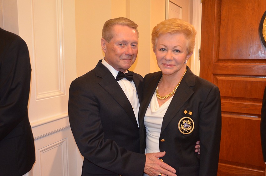 Vice Commodore Lynn and Kendall Smith