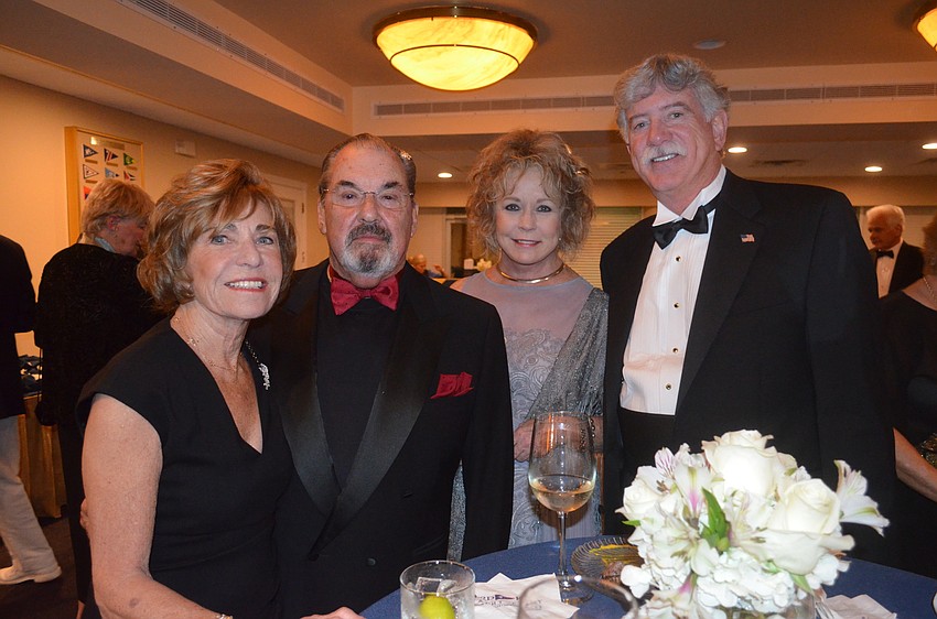 Caryl and Ray Kaplan with Connor and Skip Tucker