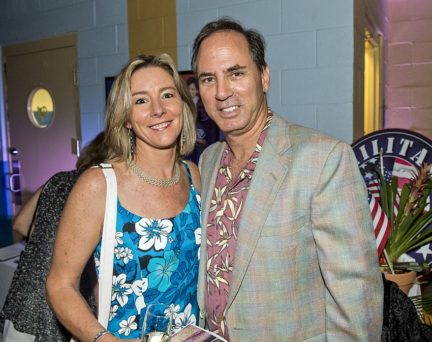 Sandi Hutchinson and Jay Berman