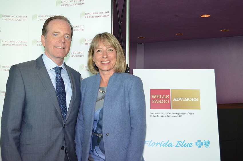 Presenting sponsors Jay Price and Leslie Juron.