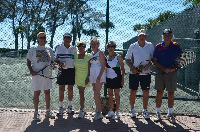 Blue Team Stan Raskin, Captain Tom Churchill, Jackie Juergens, Judy Streng, Esther Emmerman, Joe Geleziunas and Ben Snyder