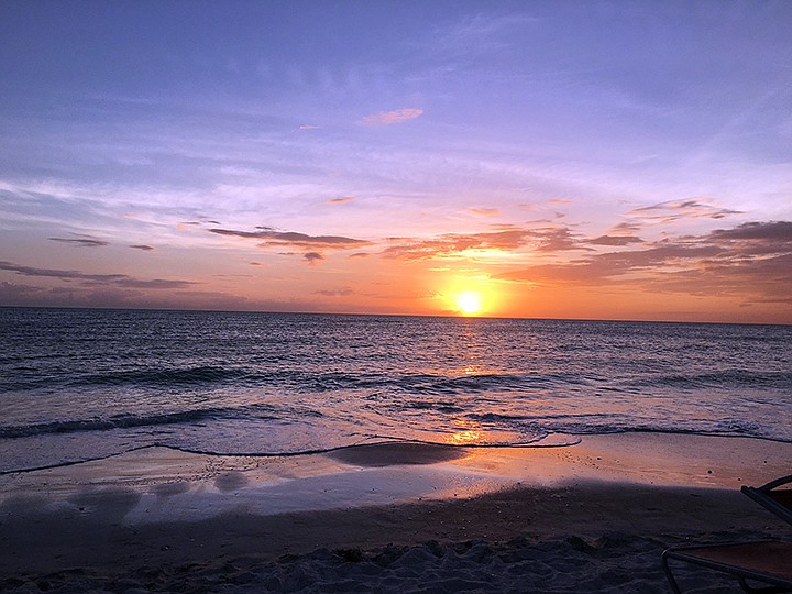 Donald Robinson submitted this photo of a Longboat Key sunset.