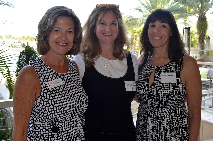 Claudia Cardillo, Donna Kmetz and Toni Cantalupo