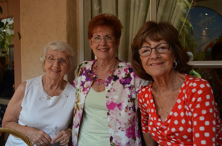 Mary Lunkes, Kathy Roche and Shirley Cuozzo