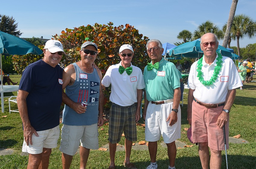 Harold Goldstein, Ed Lord, Vice President Jack Crain, President Neil Blume and Dick Mott