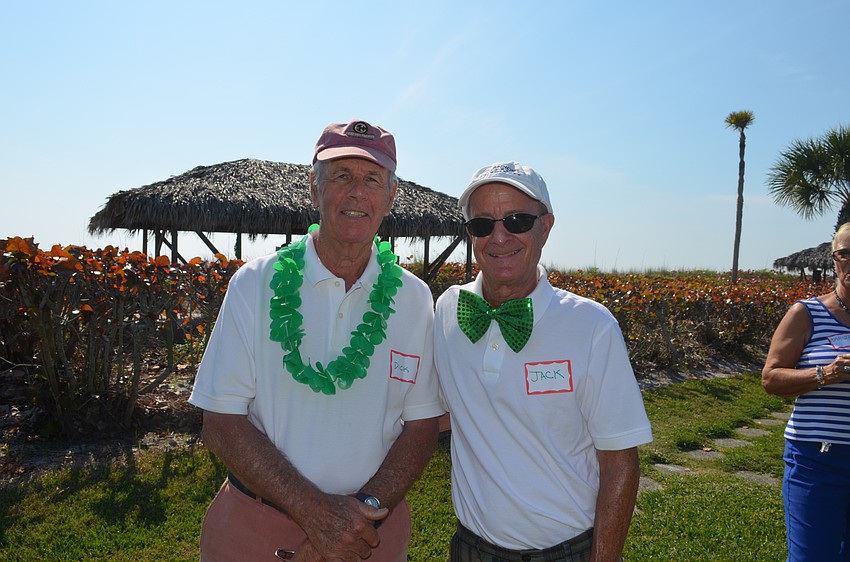 Dick Mott and Vice President Jack Crain