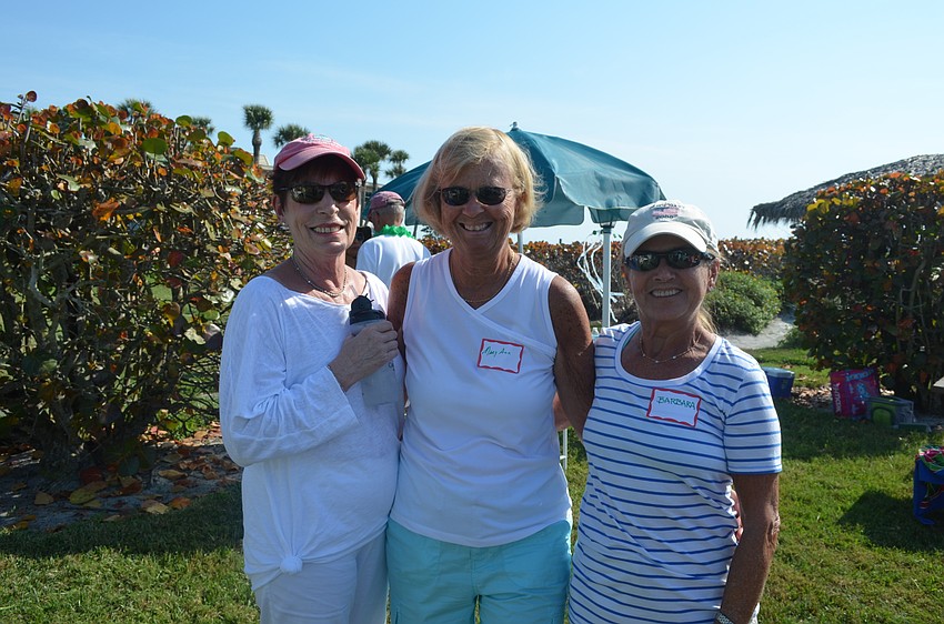 Bernie McNabb, Mary Ann Hochrein and Barbara Crain