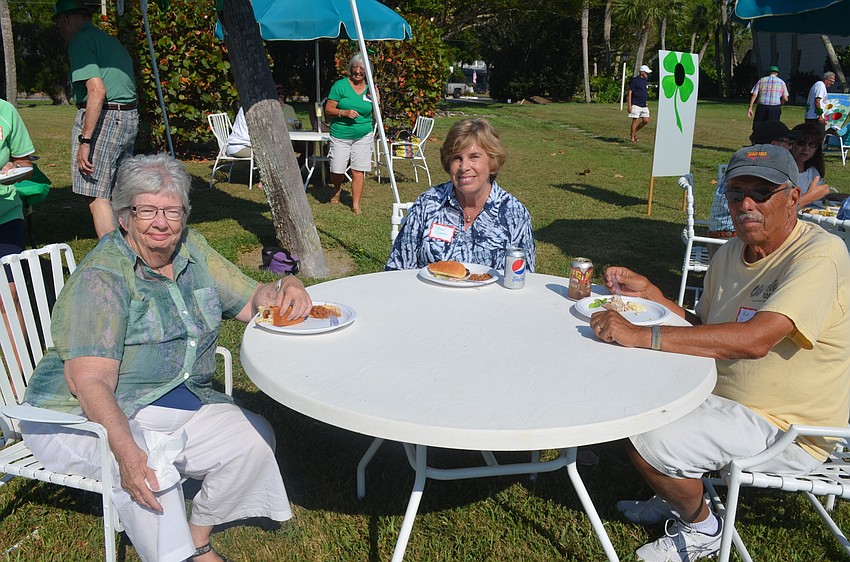 Ann Arsenault with Eileen and Bob Coyner