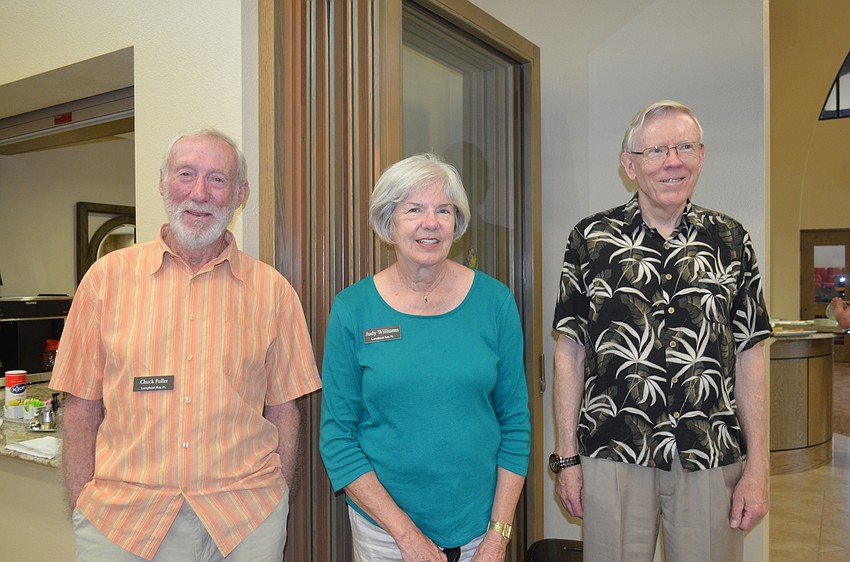 Chuck Fuller, Judy Williams and Bill Hamilton