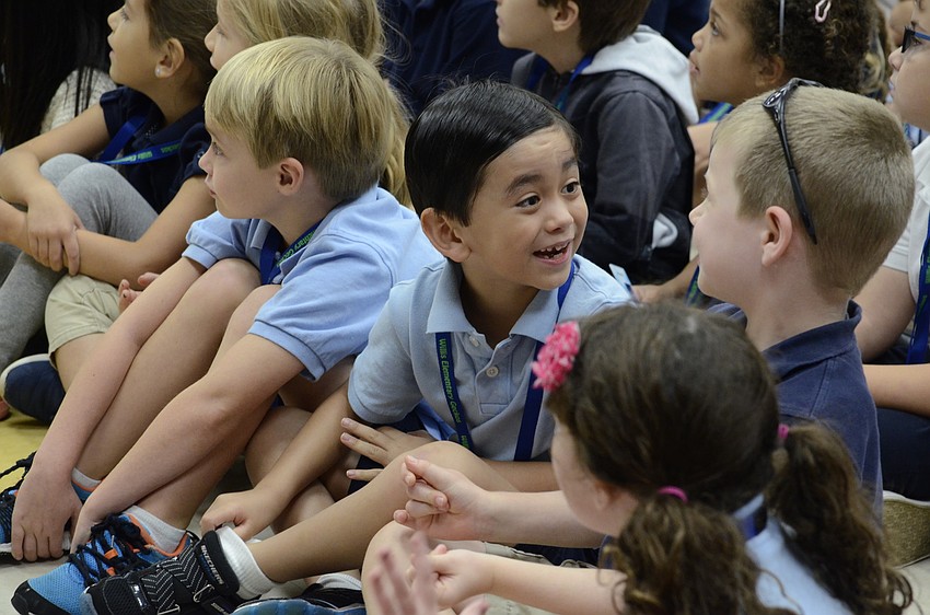 Sean Sperol and Kayden West get excited about the Abell performance.