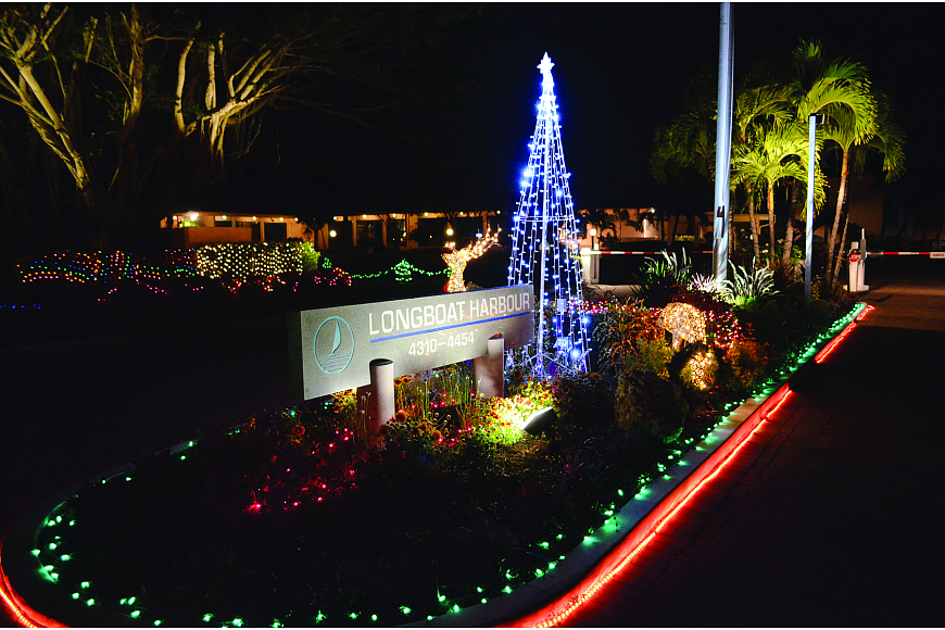 Longboat Harbour placed in the top five of last year's "Light Up the Key" contest.