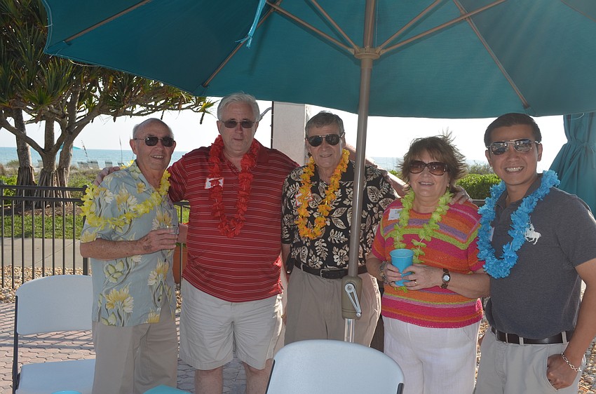 Bob Chandler, Mike Renick, Jack Ernst and Eileen and Eric Teoh