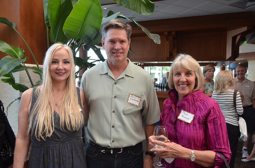 Susan and Barry Schumacher and Paula Norwood