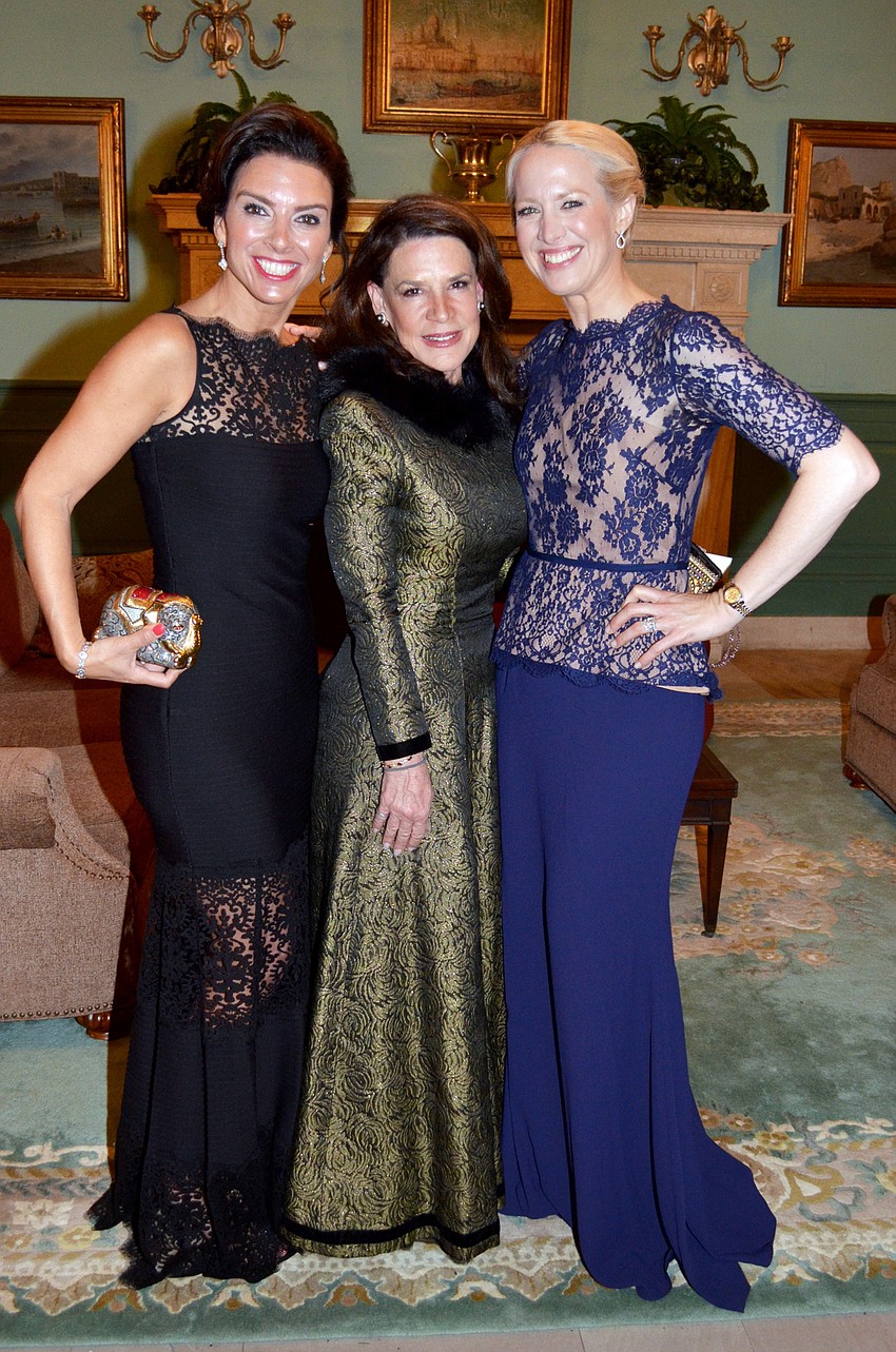 Co-Chair Aimee Cogan, Katherine Harris and Co-Chair Ariane Dart