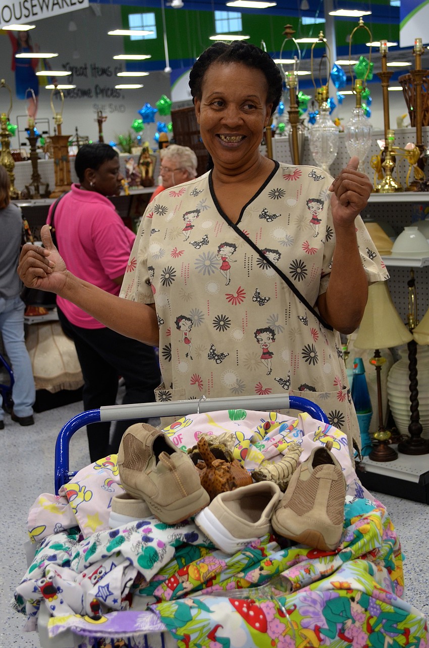 Sun City resident Loretta Jones traveled one hour to attend the grand opening.
