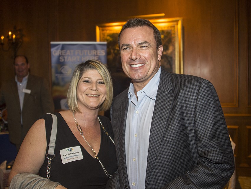 Vicki Panagiotakis and Doug Sutter