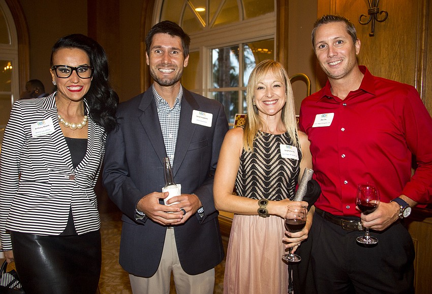 Brittany Maxey, Jared Hawkins, Stephanie and Dee Dix