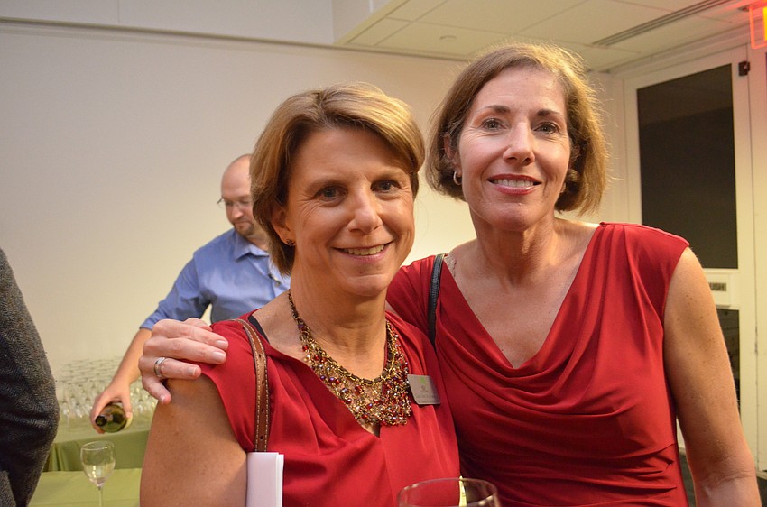 Marie Selby Botanical Gardens Chief Financial Officer Carol Ann Malinowski and Mary-Jo Gaio