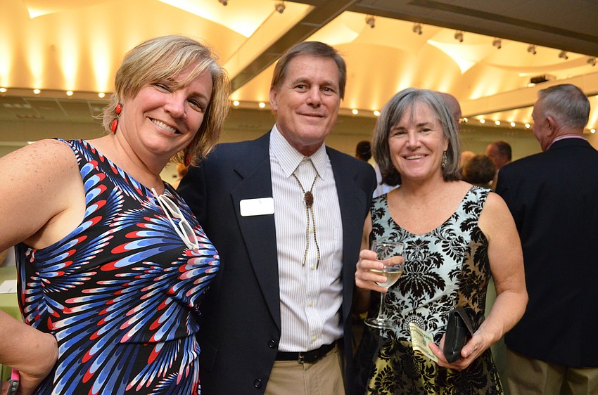 Vera Neumann-Wood with Bruce Holst and Susan Murphy