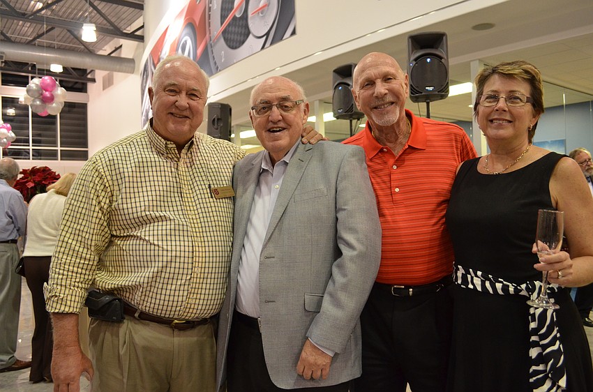 Eddie Martin, Dave Band, Bob and Lisa Benson