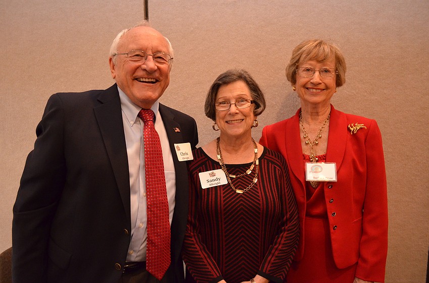 Chris and Sandy Albright with Barbara Pryor
