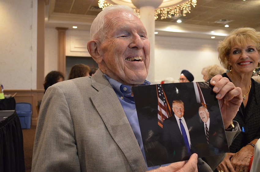 Chuck Volkert is starting a collection of photos he's taken with Republican Presidential Candidates.