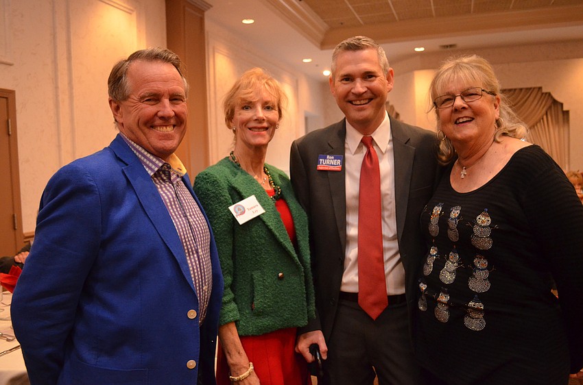 Jim and Tamara Ley, Ron Turner with Casey Pilon