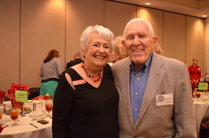 Judy Falkenthal and Chuck Volkert