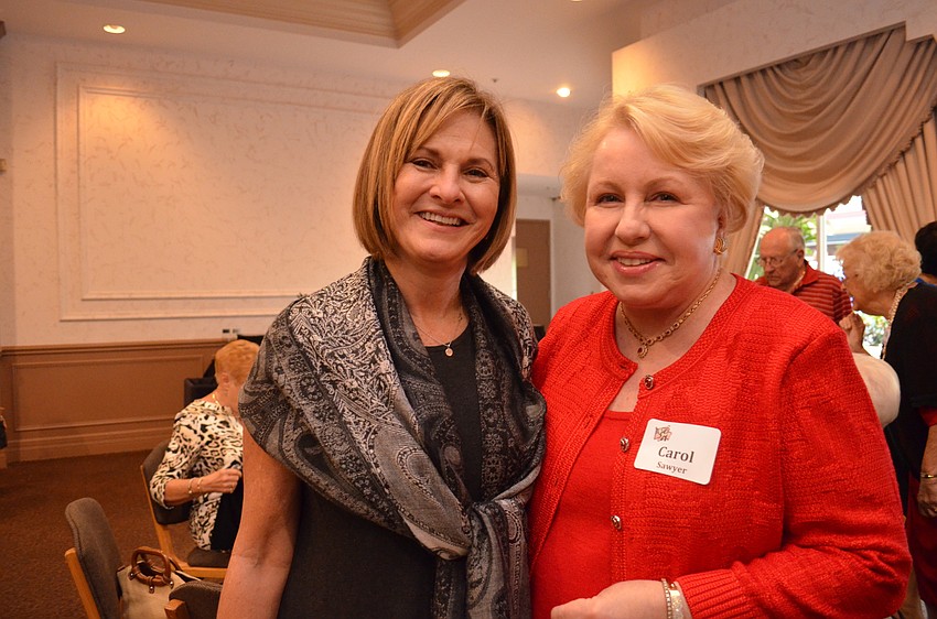 Sharon Whitfield and Carol Sawyer