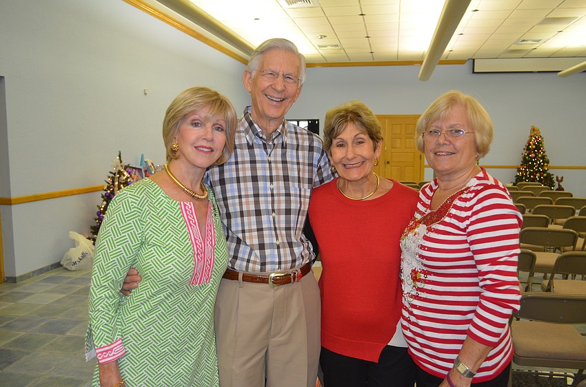 Susan Clarke, John and Jane Vorel and Carol Fischbein