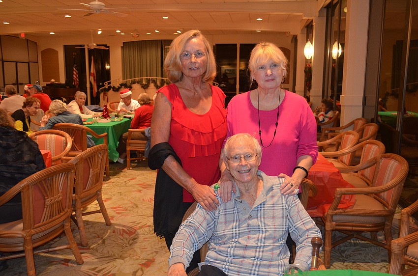 Pam Newton and Donald and Suzanne Schwing