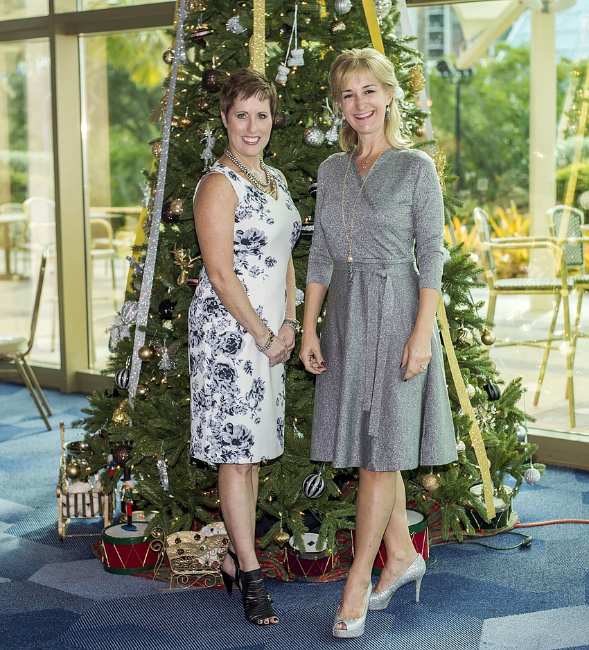 Event co-chairs Lisa Parker and JJ. Williams