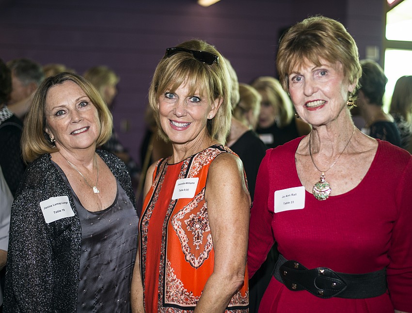 Janine Lemay-Lange, Jeanetta Williams and Jo Ann Rall