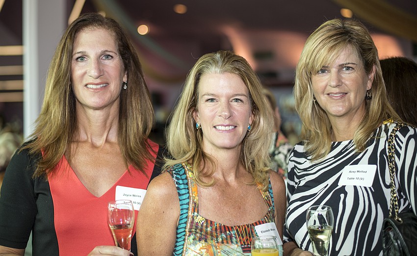 Joyce Weiss, Elizabeth Moore and  Roxy Mollod