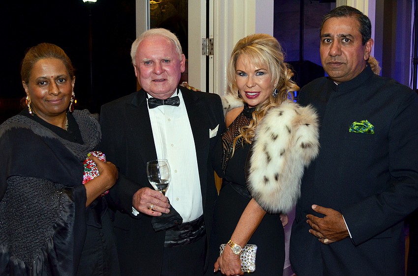 Nishe Sabnarwal, Ron and Sania Allen and Mohit Sabnarwal