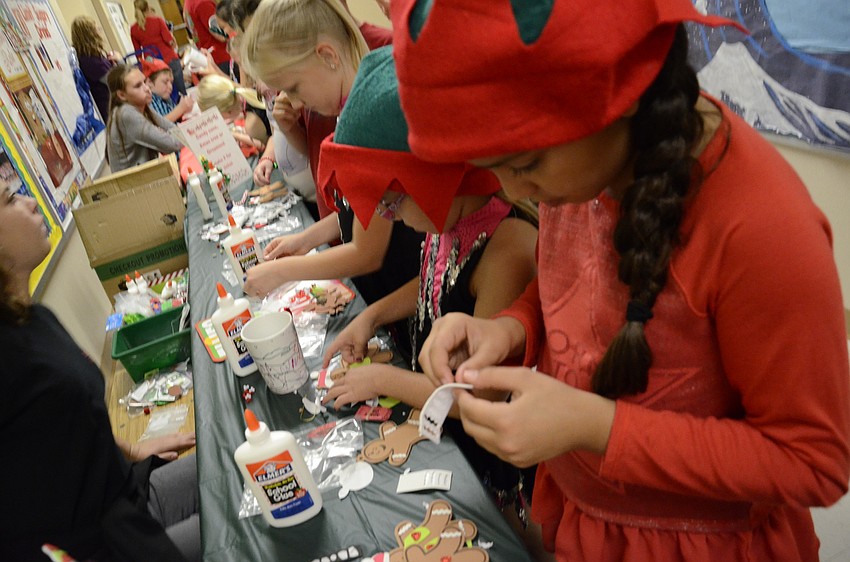 Valentina Olivira and Isabella Olivira make crafts. The two are not related — 