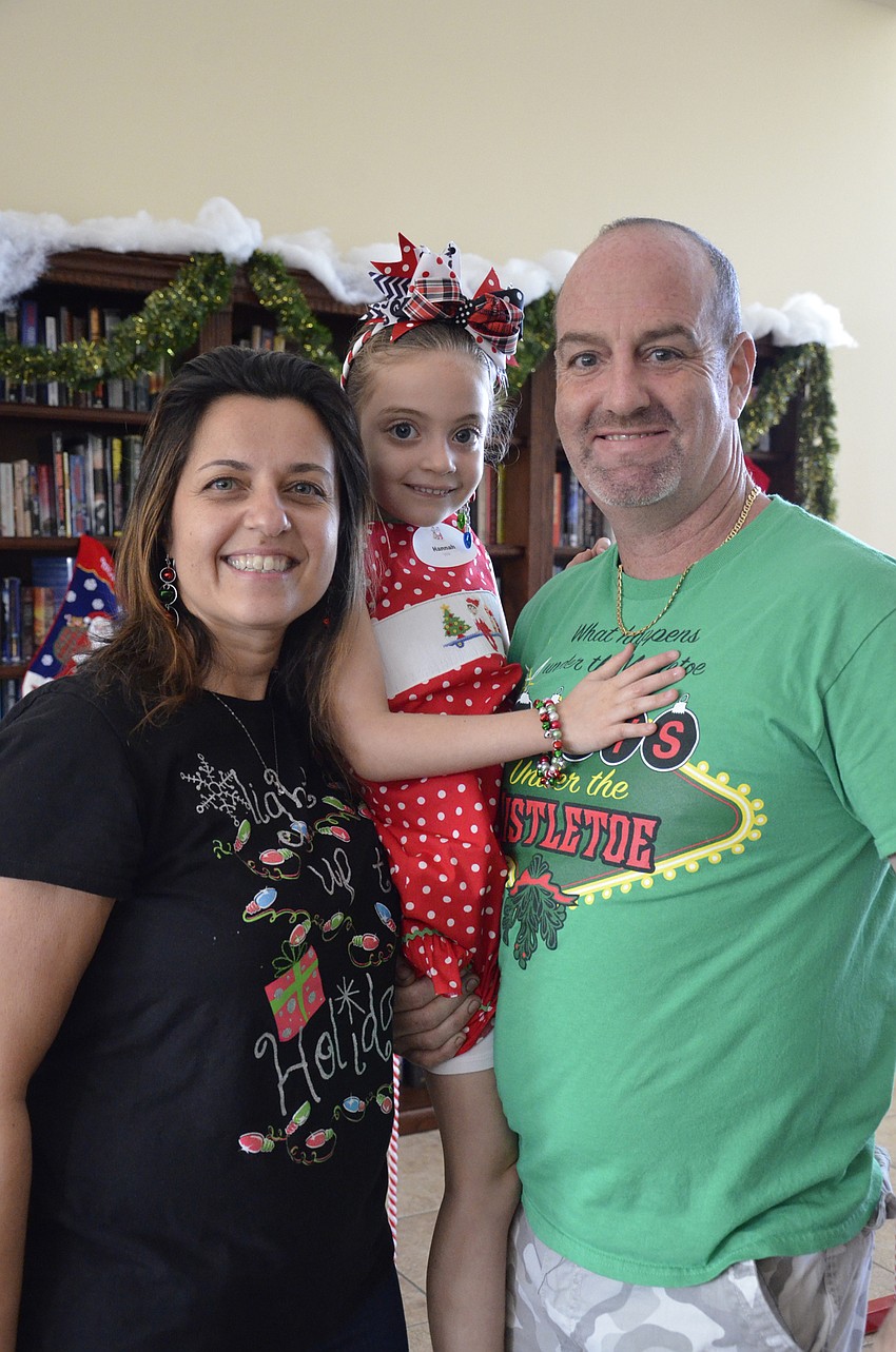 Mary, Hannah and Pete Wilk