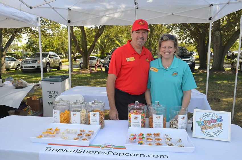 Nick and Susan DeVito, of Tropical Shores Popcorn
