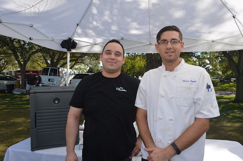 Sergio Nieto and Robert Goggin, of the Blue Rooster