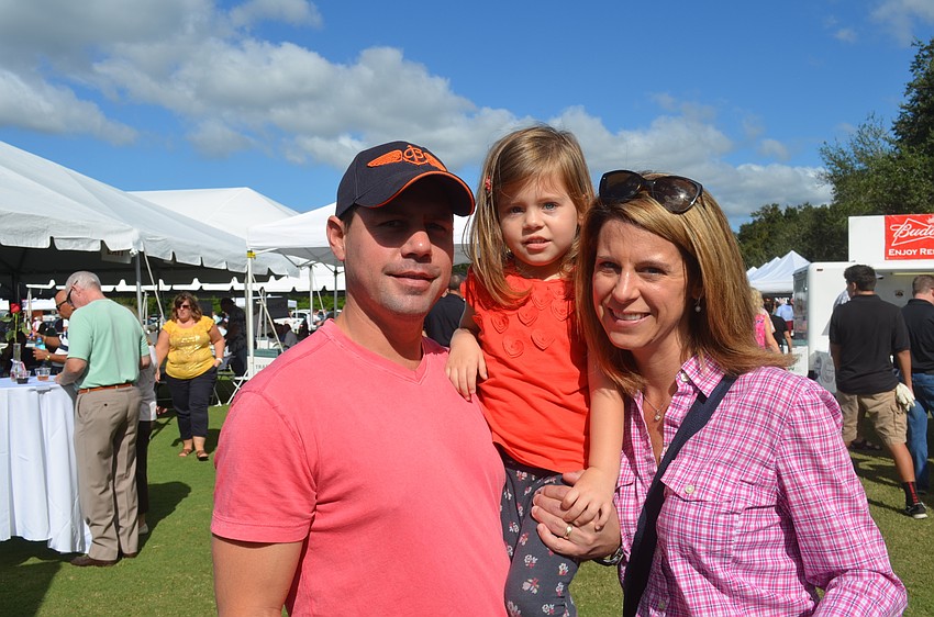 Mike, Emma and Tina Granthon