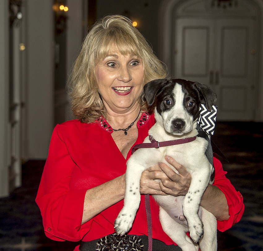 Ginny Armington with Kringle