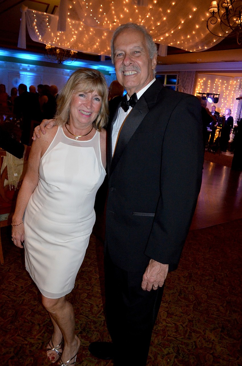 Pam and Milton Yulke take a break from dancing.