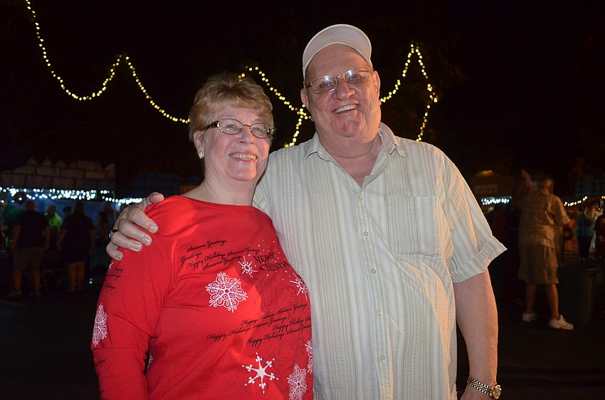 Carolyn and Carl Walp, of Bradenton, have attended every Night in Jerusalem event at the church.