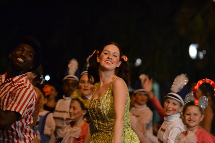 Dancers from ReFlex Arts made their way down Main Street with music.