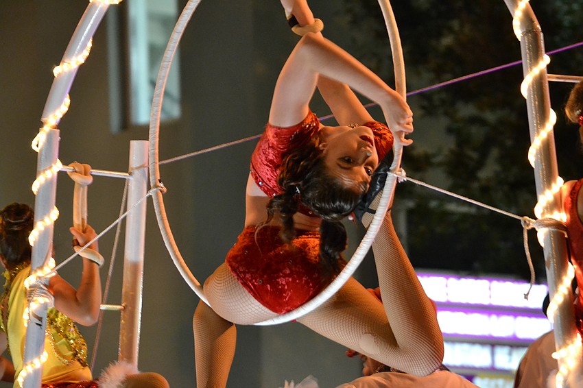 Siena Hartzell of Circus Arts Conservatory.