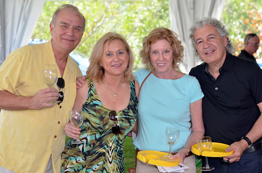 Bob and Pat Clark with Kathy and Tom Hannon