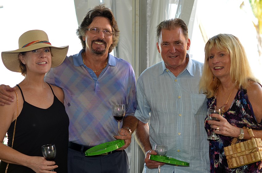 Ginny Fletcher, Bob Nelson, Stan Fletcher and Sally Nelson