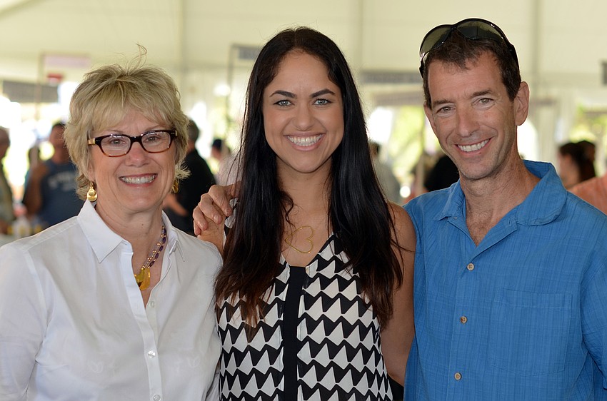 Marjorie Floyd, Daniele Florville and Trey Desenberg